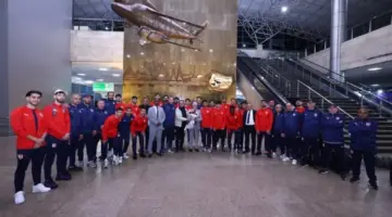 شباب بلوزداد يحل بالقاهرة استعدادا للقاء الزمالك في إياب نصف نهائي الكونفدرالية